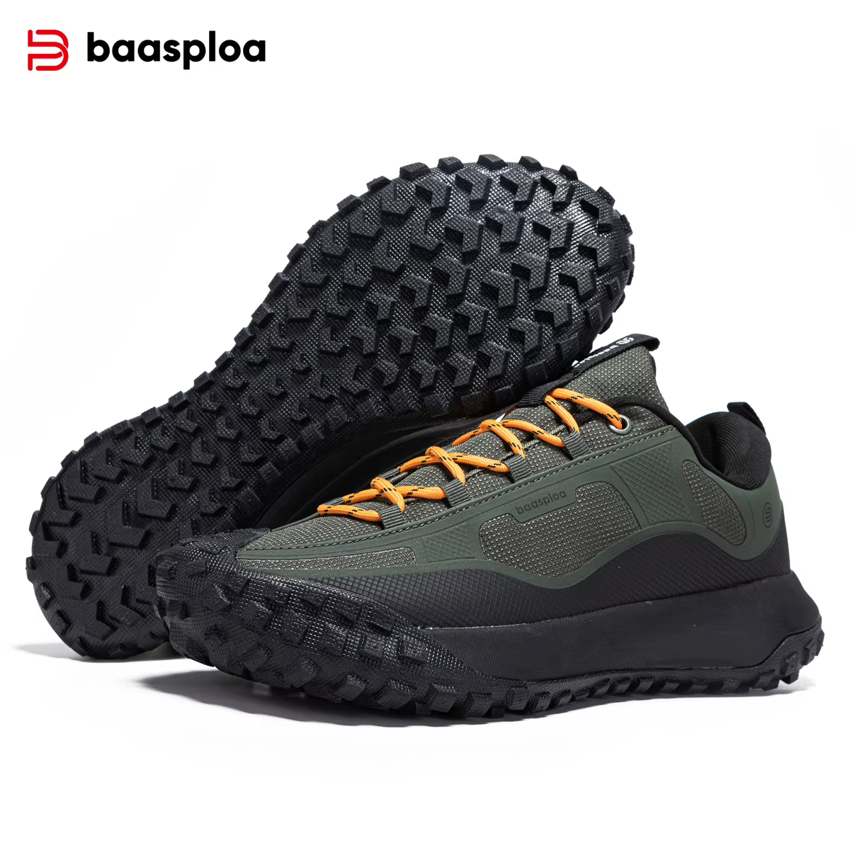 Baasploa – chaussures de randonnée pour hommes, baskets imperméables et résistantes au glissement, l