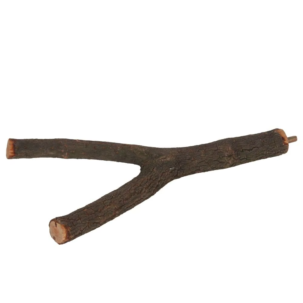 Accessoires pour oiseaux : Perches en bois naturel pour cage à oiseaux, 15/20/25 cm, durables, pour 