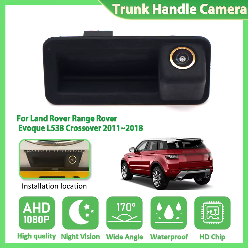 Caméra de recul AHD pour Land Rover Range Rover Evoque L538 Crossover 2011~2018, caméra intégrée dan