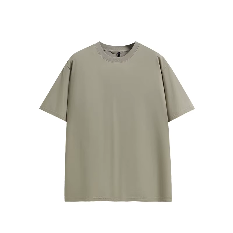 Camping randonnée Unique tissu menthe t-shirt hommes Anti-microbien sueur UPF50 + séchage rapide t-s