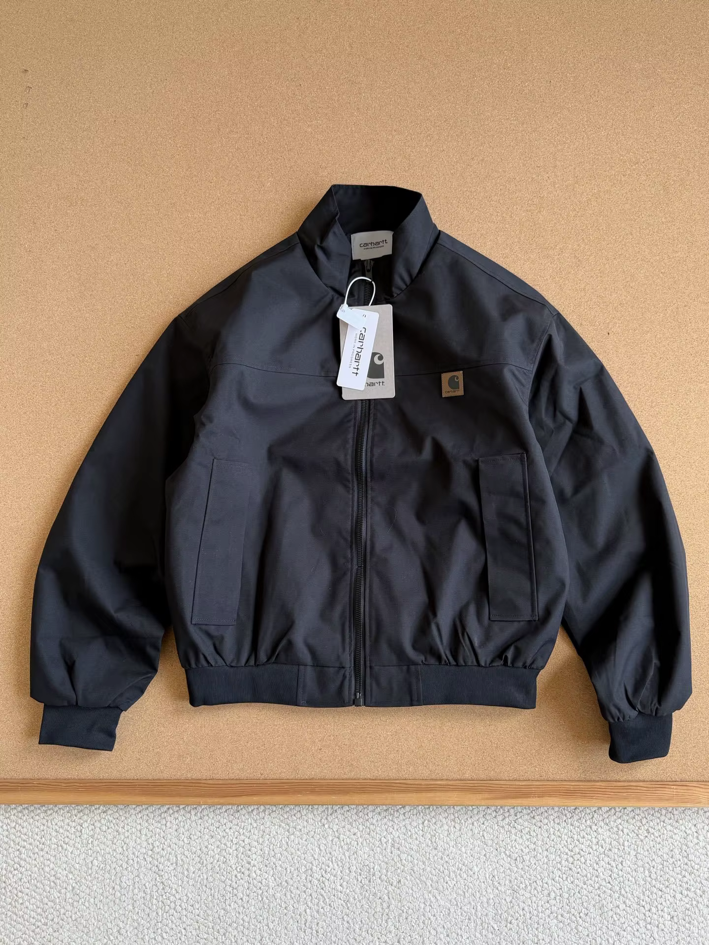 Blouson de travail rétro style américain pour homme, col montant, décontracté et tendance, coupe aju