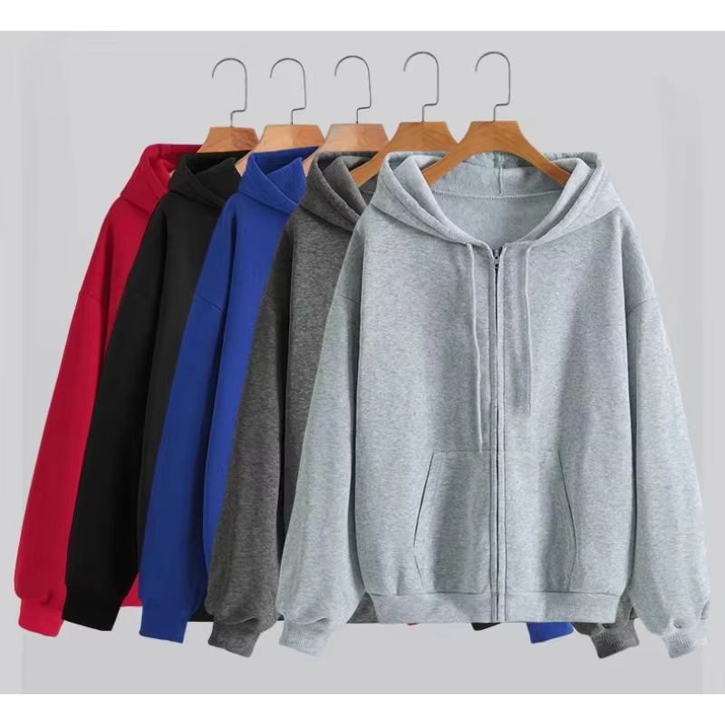 Sweat-shirt à capuche en polaire pour femmes, fermeture éclair, sport, course à pied, mode femme, cl