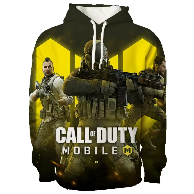 Pop Game Call Of Duty Warzone 3D sweat à capuche imprimé hommes et femmes pull à capuche à la mode S
