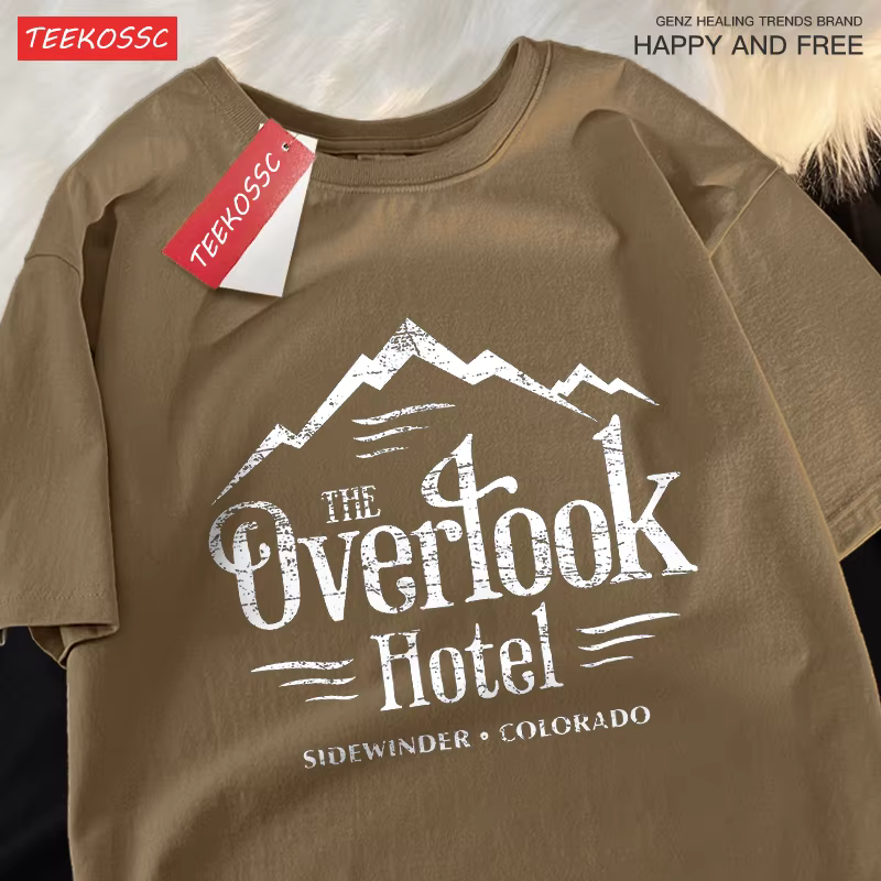 T-Shirt Respirant en Coton pour Homme et Femme, Streetwear, Hip Hop, à la Mode
