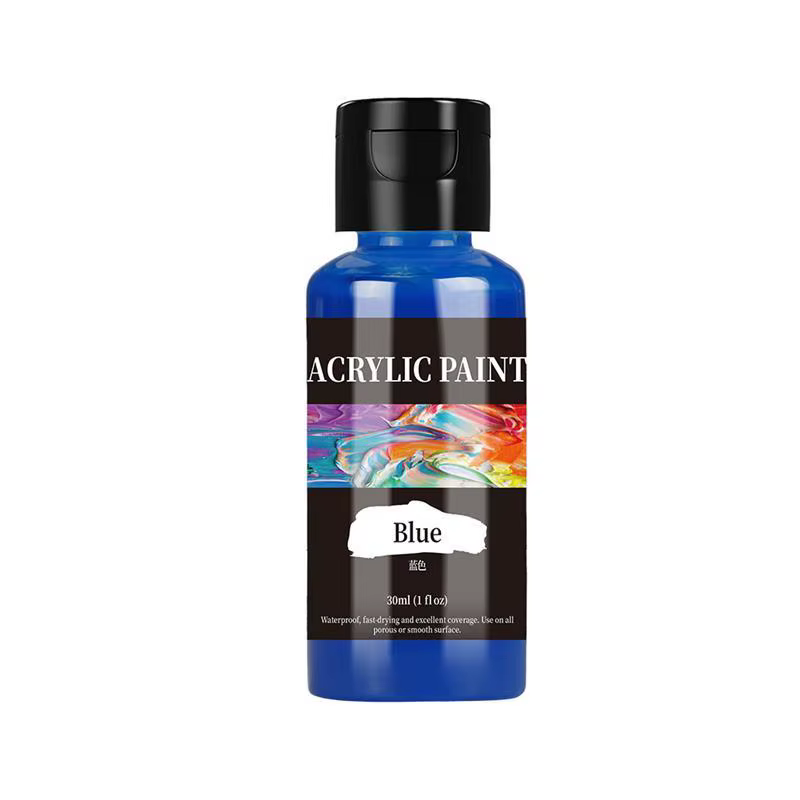 Haute qualité 30 Ml/bouteille peinture acrylique couleurs colorant peinture pour tissu vêtements pei