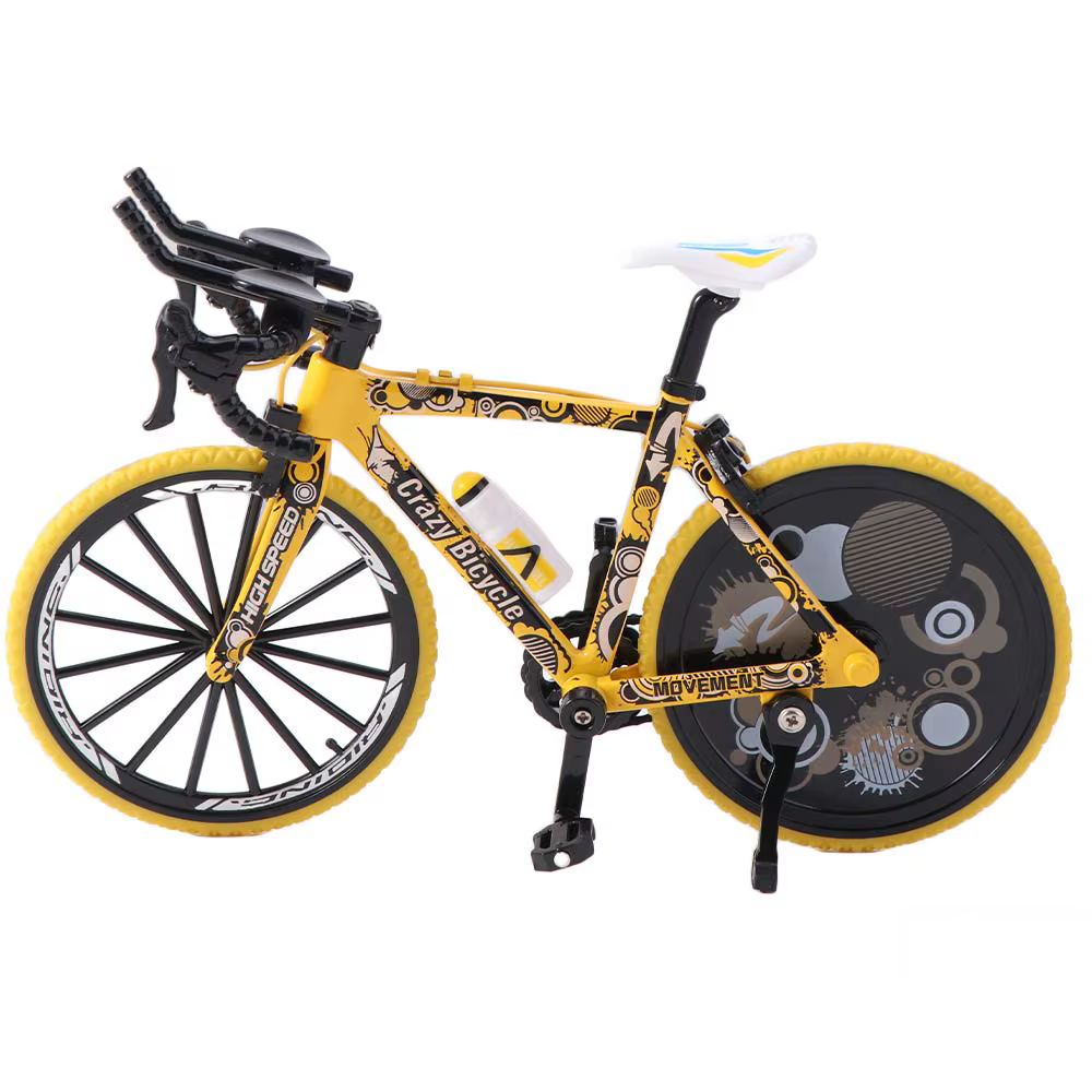 Cadeau d'anniversaire : Modèle de vélo à l'échelle 1:8, vélo de route, de montagne, de course TT, mi