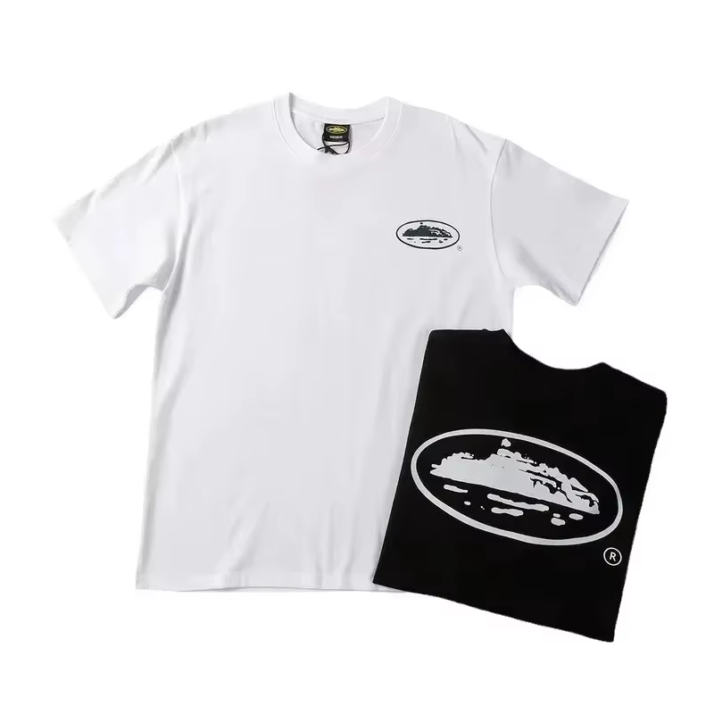 Nouveau T-shirt d'été 2026 à manches courtes imprimé bateau, col rond ample, respirant, demi-manches