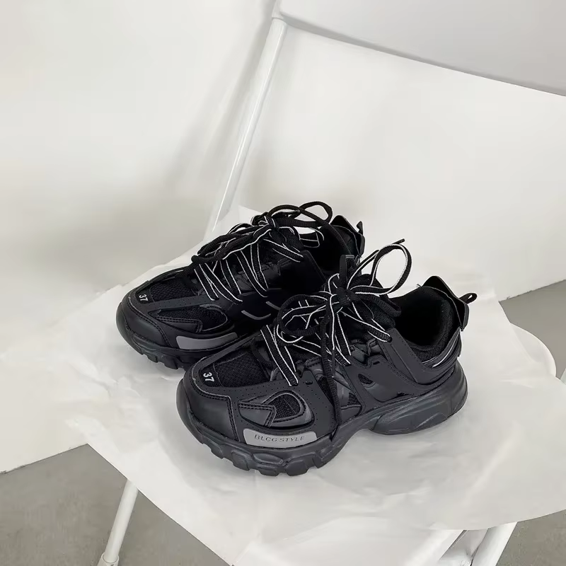 Mode femmes Tennis tendance mode femme grosses baskets rose décontracté Tenis fond épais femmes homm