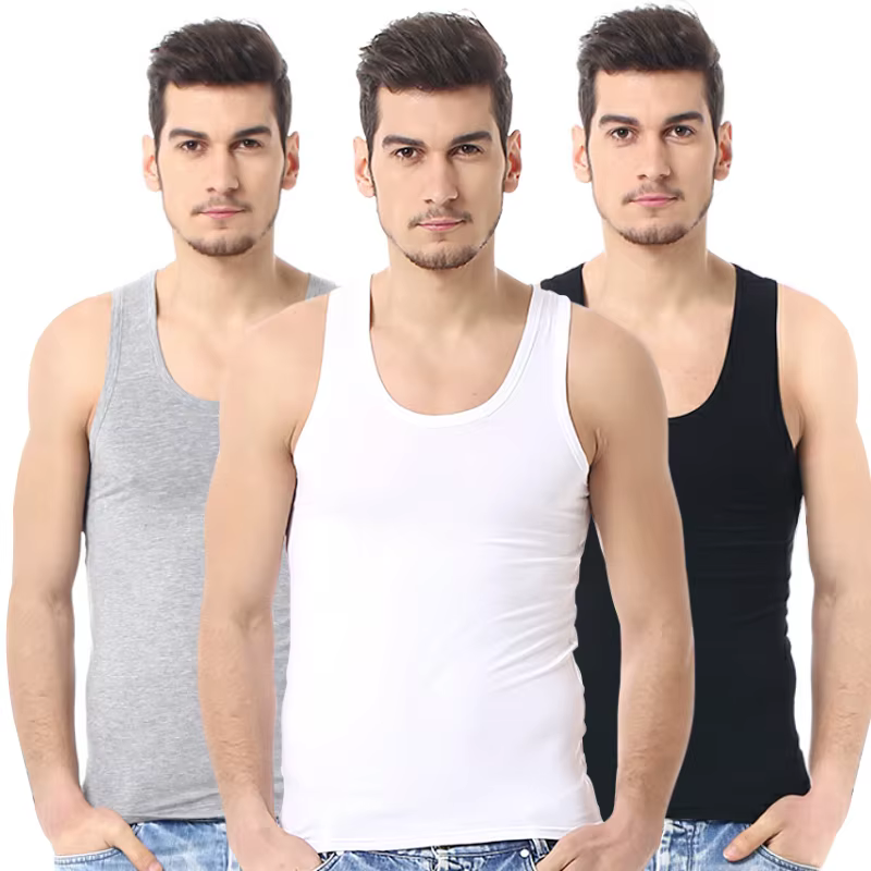 T-shirt en coton Joker Four Seasons pour hommes, T-shirt de fitness pour adolescents, coupe simple, 