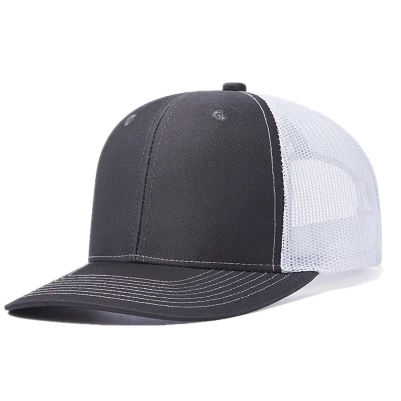 Offre spéciale casquette unisexe à bord légèrement incurvé Style chapeau de camionneur hommes et fem