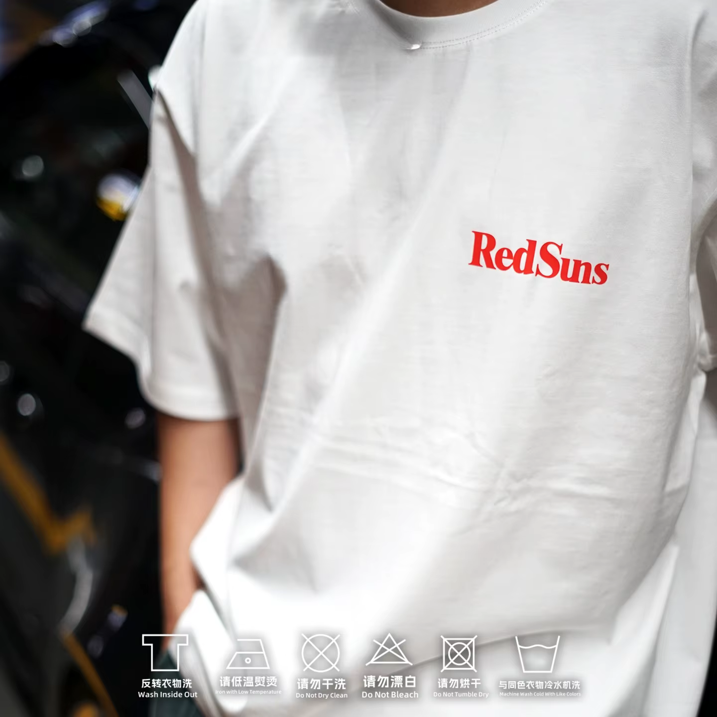T-shirt à manches courtes en pur coton pour hommes, jeunesse japonaise JDM modifiée initiale D Akagi