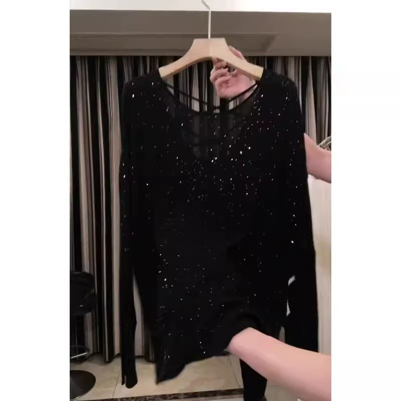 Chemise de protection solaire légère, respirante et brillante, nouveau haut d'été à la mode, T-shirt