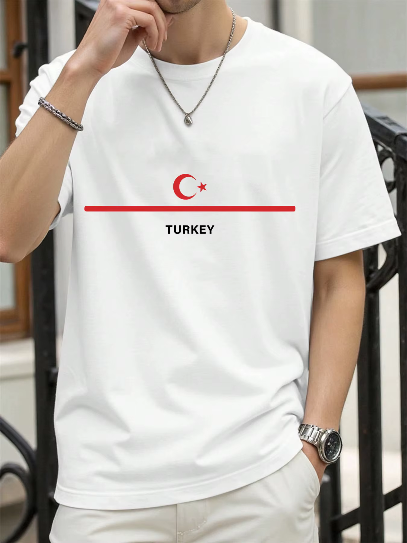 T-Shirt Hip Hop en coton pour hommes, vêtements d'été décontractés, surdimensionnés, tendance, drape