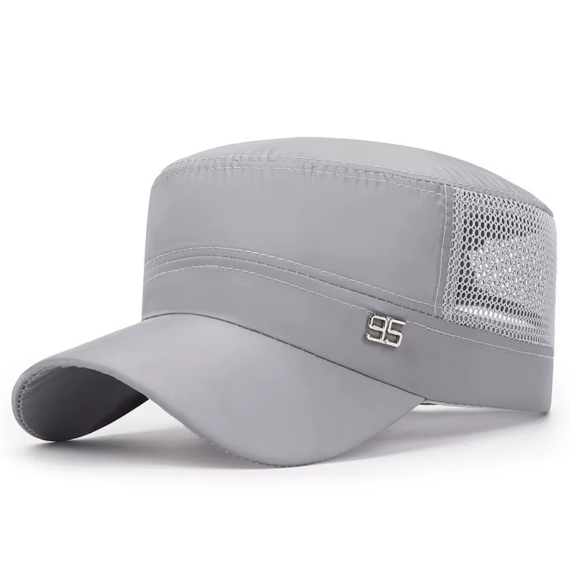 Casquette militaire plate pour hommes, chapeau d'opérabilité pour hommes, pare-soleil extérieur, cha