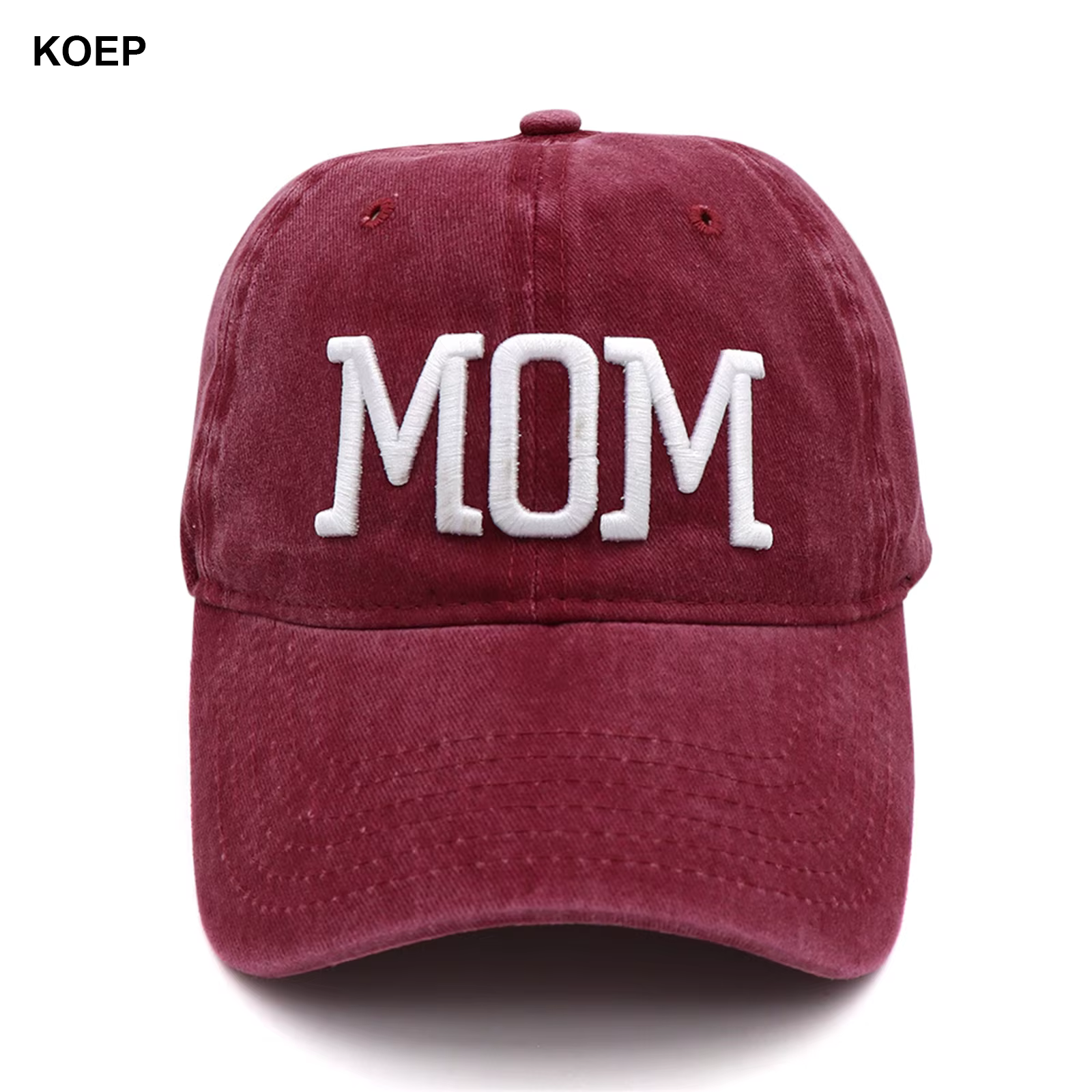 KOEP MOM et papa casquette de Baseball casquettes de pêche hommes en plein air femmes lavé et porté 