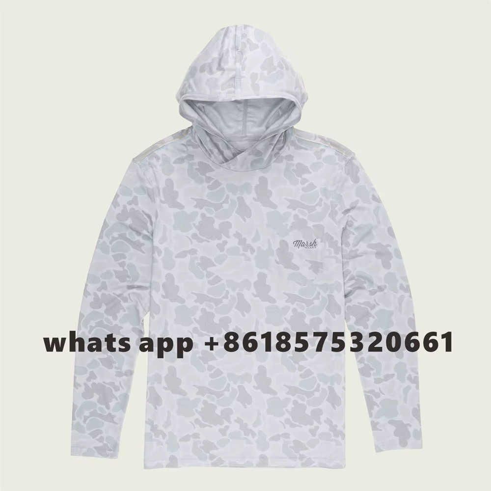 Chemise De pêche à manches longues pour hommes, sweat à capuche, Protection solaire, Anti-uv, respir