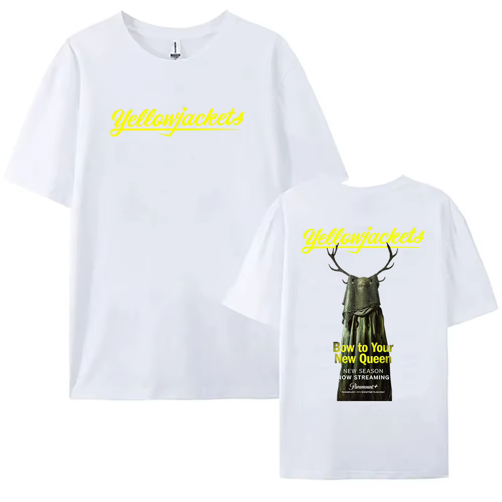 Vêtements graphiques série TV Yellowjackets impression T-shirt coton été femmes hommes t-shirts Hip 