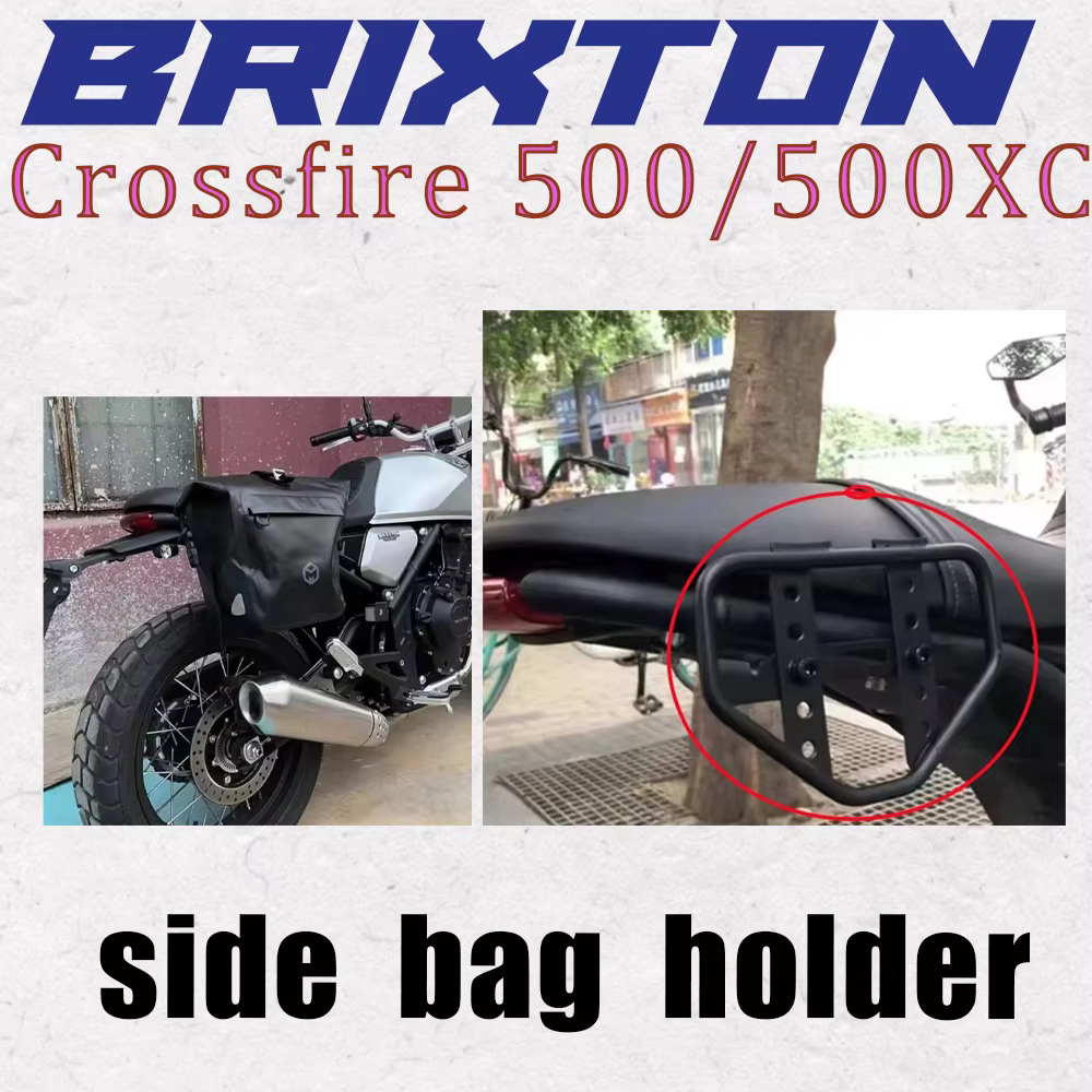 Nouveau Fit Crossfire 500 accessoires support de sac latéral support de sac de selle pour Brixton Cr
