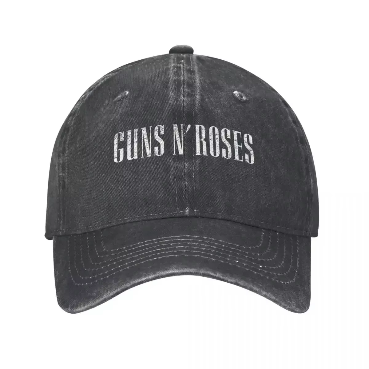 Guns N Roses Logo casquette de Baseball décontracté en détresse Denim soleil hommes femmes en plein 