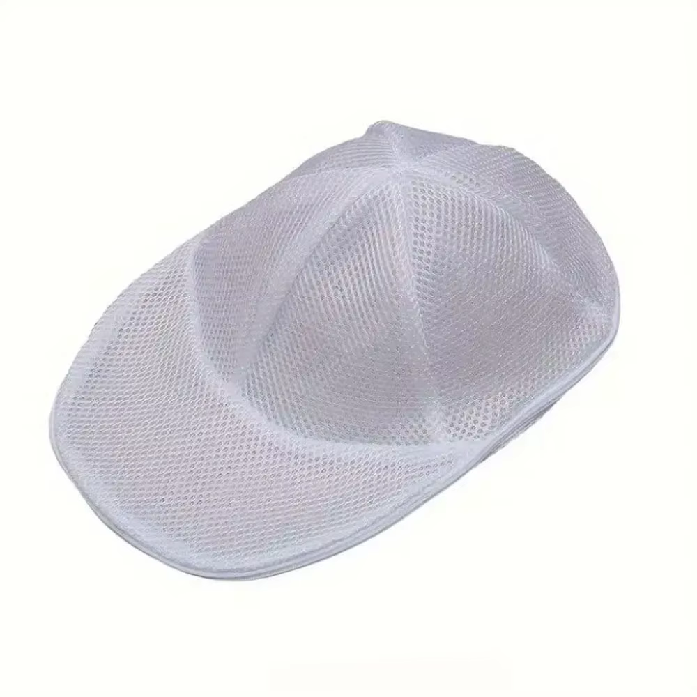 Cage de lavage pour chapeaux avec fermeture éclair - Convient pour le lavage des casquettes et des c