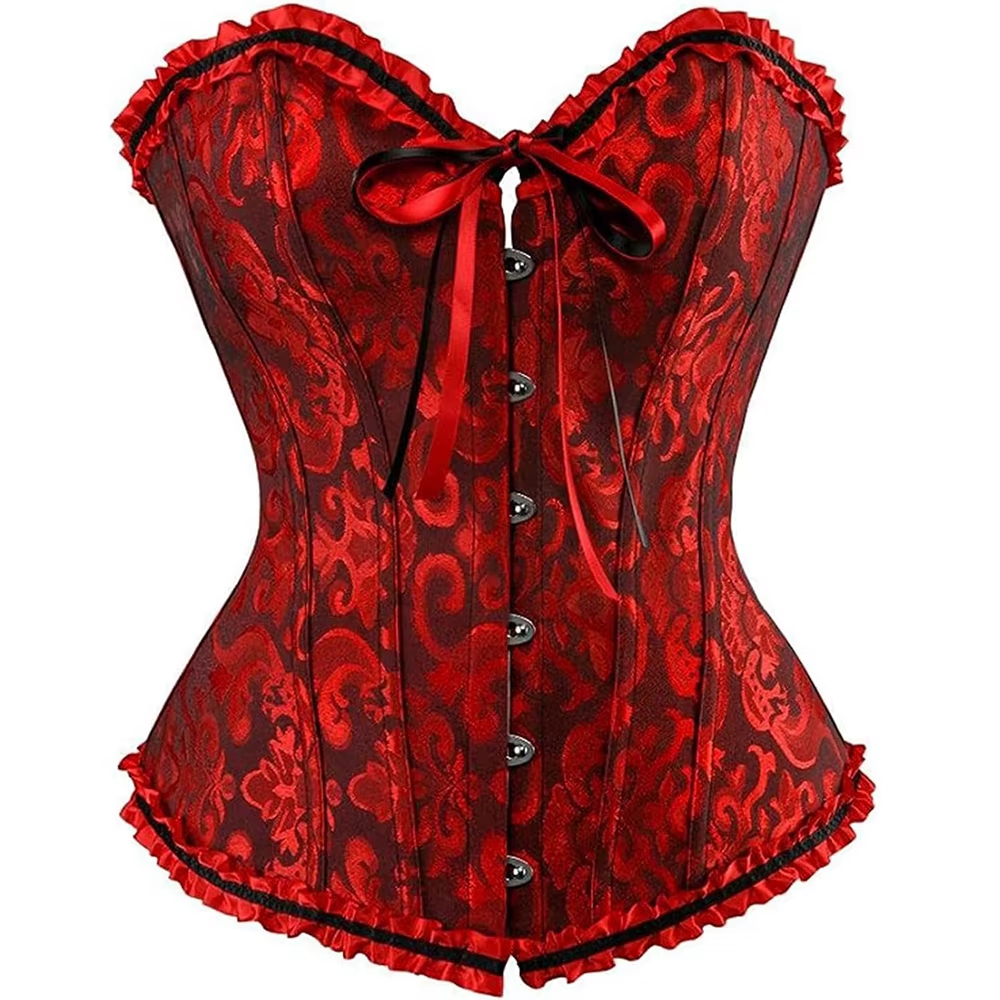 Corset désossé à lacets pour femmes, Bustier, modelant le corps, sous-vêtements Sexy, vêtements de f