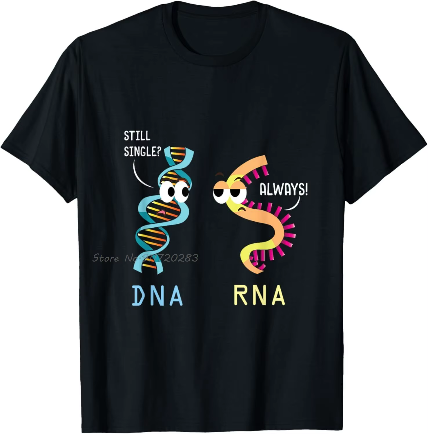 T-shirt en coton drôle biologie fier biologiste microbiologie ADN RNA T-shirt surdimensionné décontr