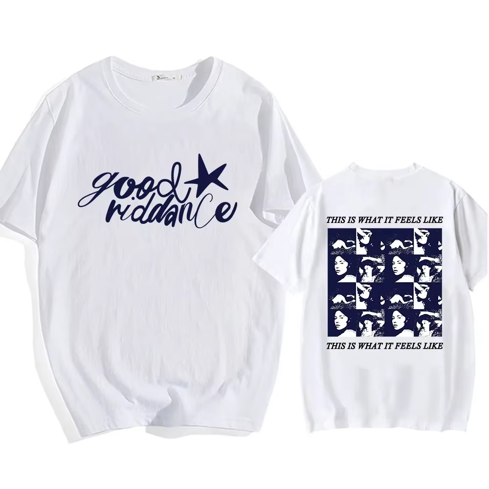 Gracie Abrams Pop chanteur T-shirts Ropa Hombre impression graphique t-shirt Streetwear été conforta