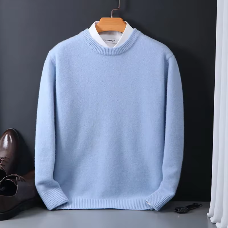 Pull en cachemire O-cou pulls hommes At Respzed M-5XL tout à fait astronomique chemise automne hiver