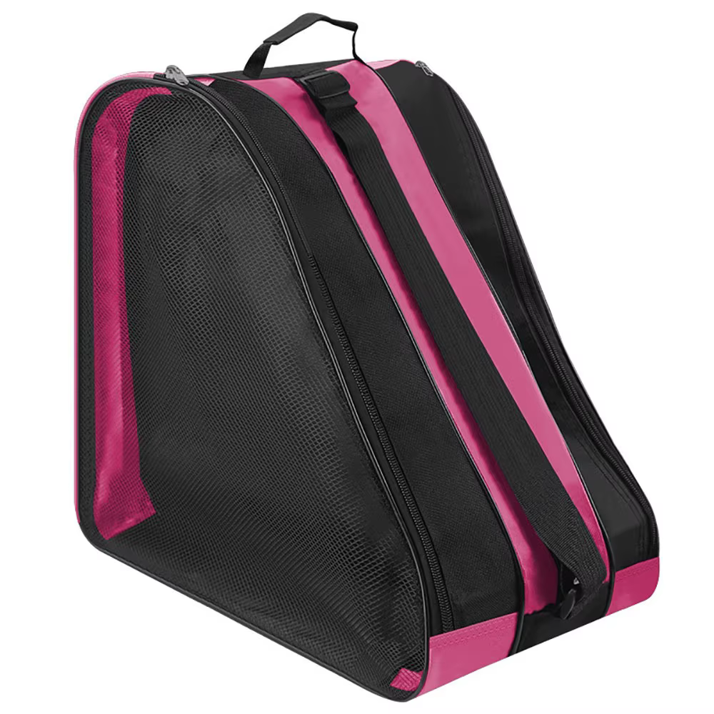 Accessoires sac de patins à roulettes de grande capacité sangles réglables respirantes étui de patin