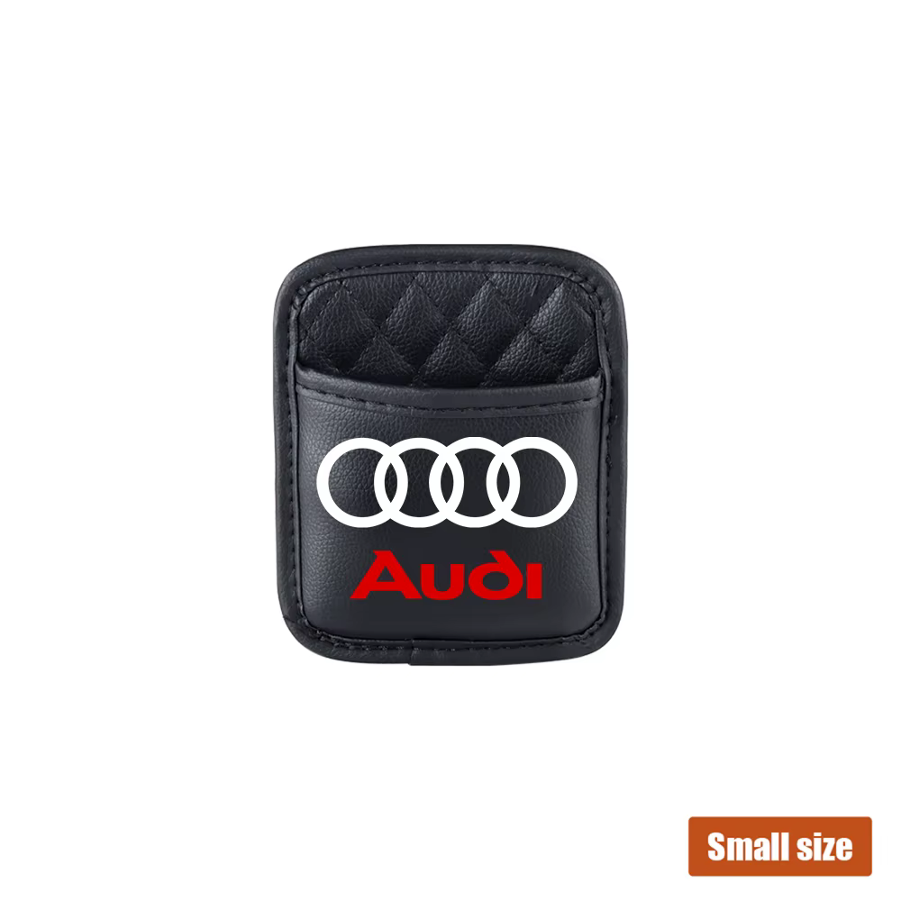 Organisateur de siège de voiture en cuir PU, boîte de rangement de poche pour Console automobile, ac