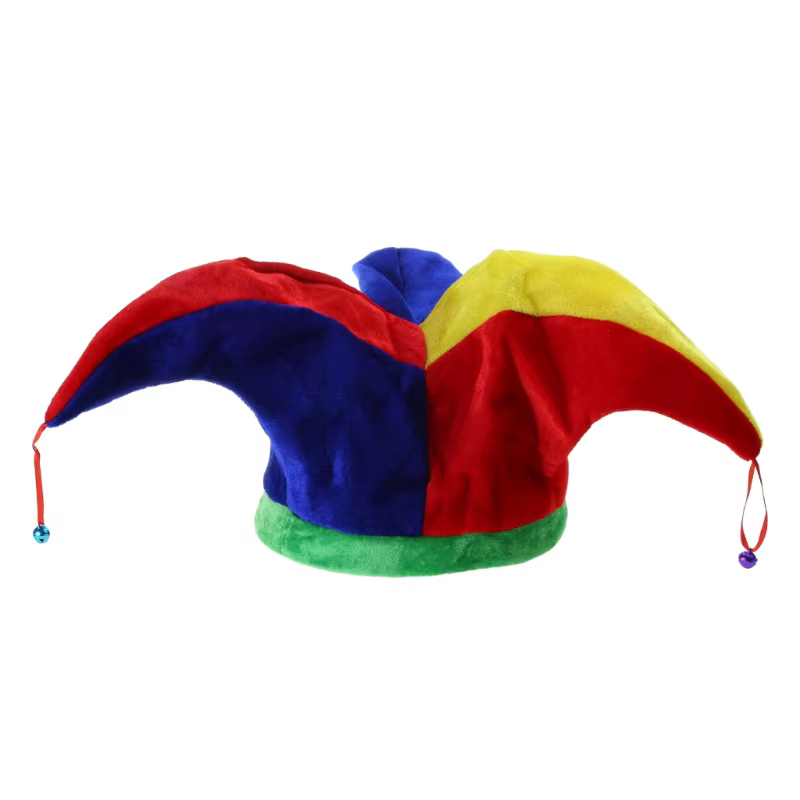 Chapeau de Clown Lyus Coloré pour Halloween, Chapeaux de ixAmusants, Casquettes pour Enfants et Adul