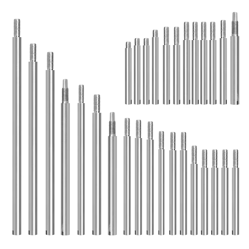 Costume d'accessoires de basson avec 30 arbres, plus 34 vis et 5 entretoises, accessoires à vent, ré