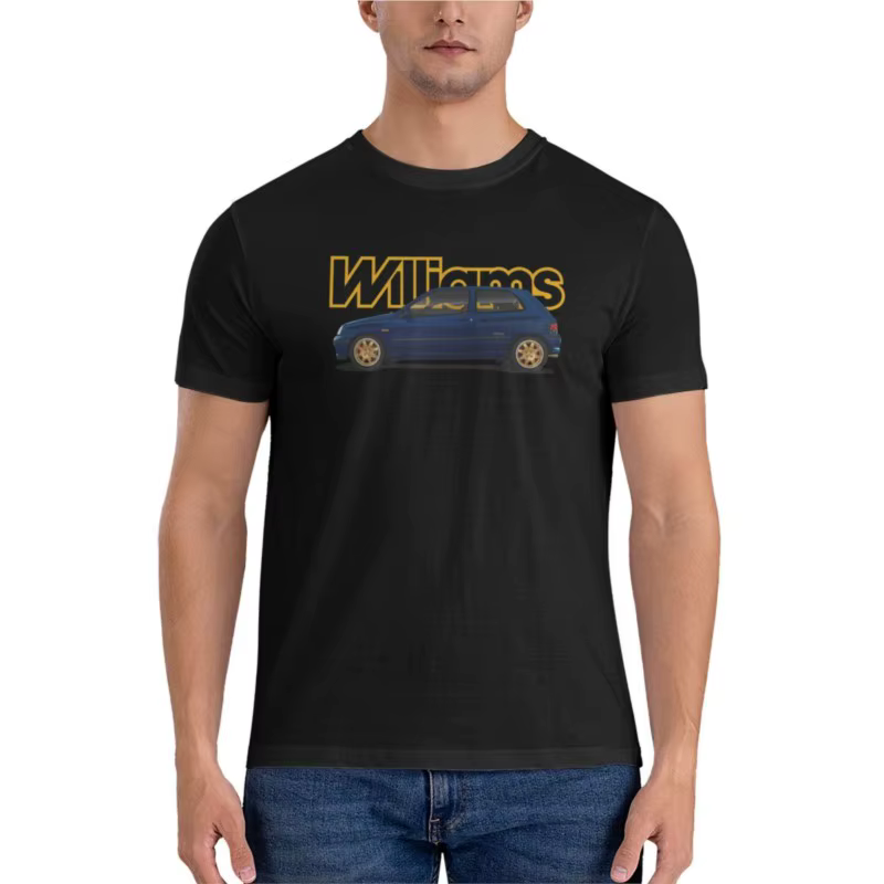 Clio Williams Hothatch Icon of the 90s T-shirt classique pour hommes, pack de t-shirts graphiques po
