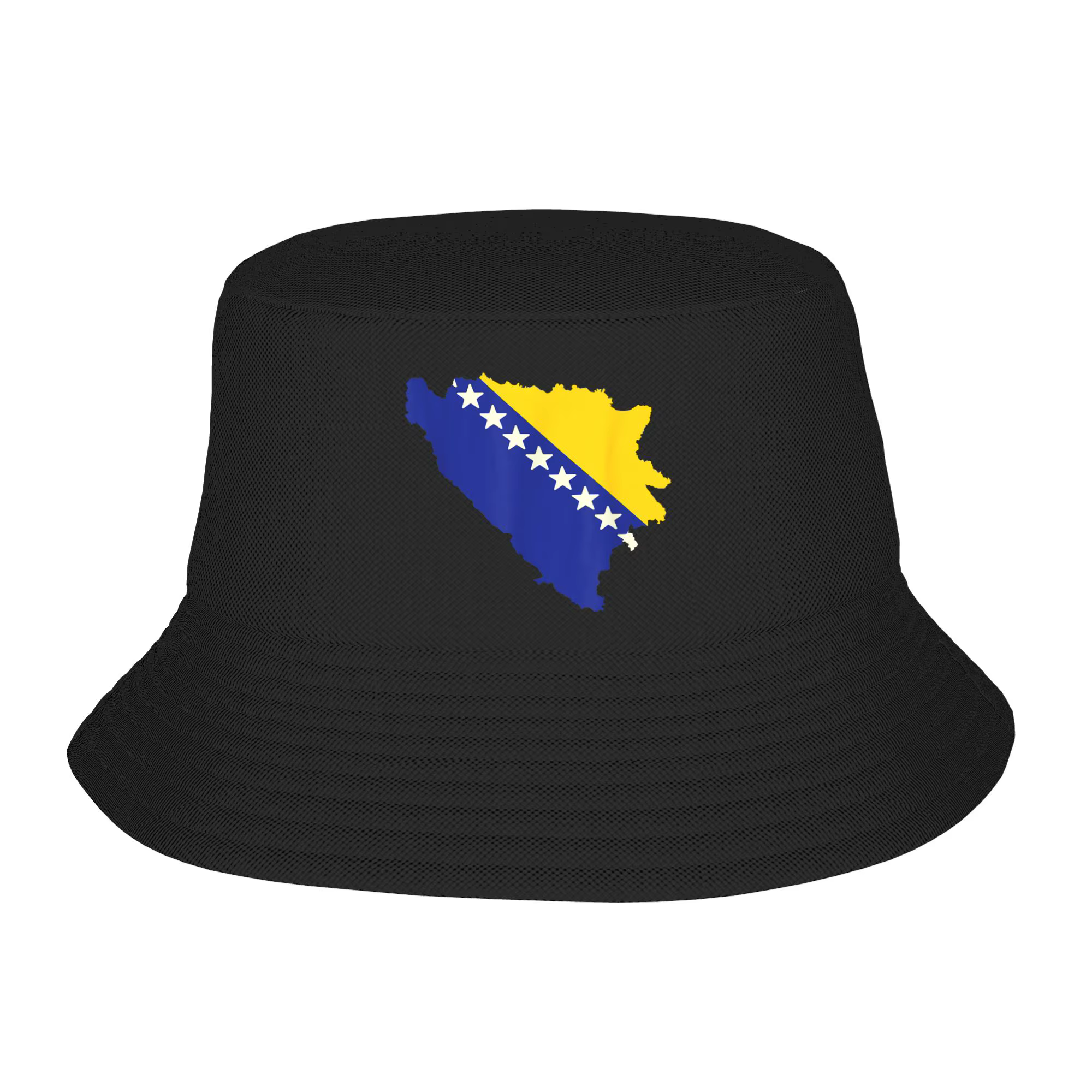 Casquettes Bob d'été avec drapeau et carte de Bosnie-Herzégovine pour hommes et femmes, chapeaux de 