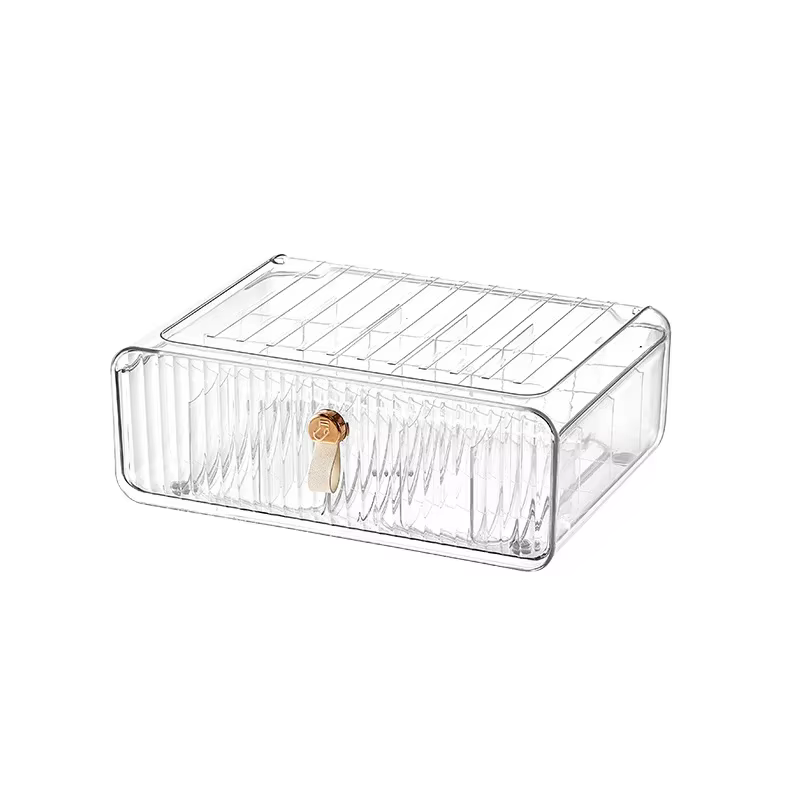 Boîte de rangement pour sous-vêtements, Type tiroir, compartiments de garde-robe transparents pour s