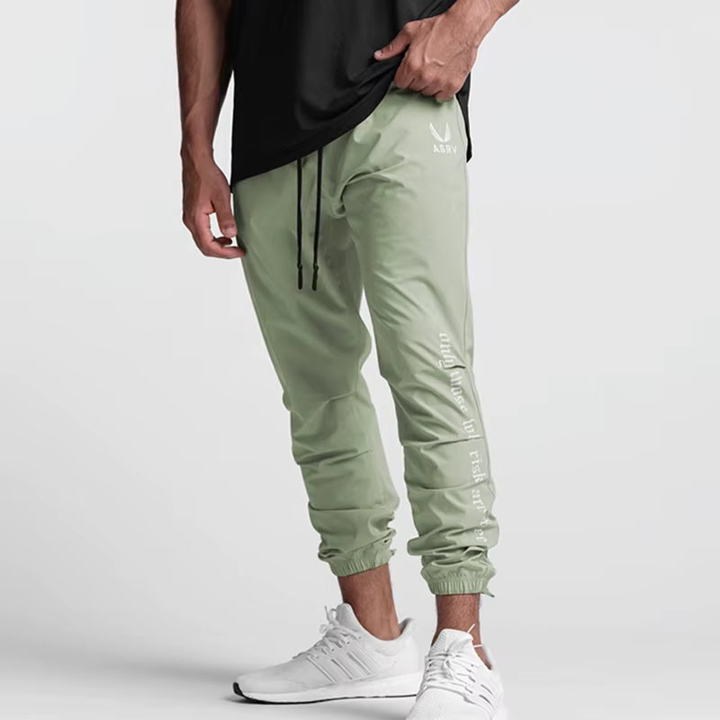 Pantalon de jogging à séchage rapide pour hommes, pantalon d'entraînement de Fitness, extensible, St