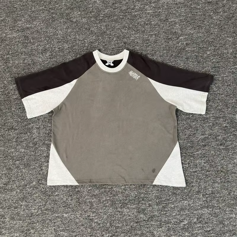 Shorts de jogging gris avec logo brodé Mertra, cordon de serrage, pour homme et femme, en pur coton,