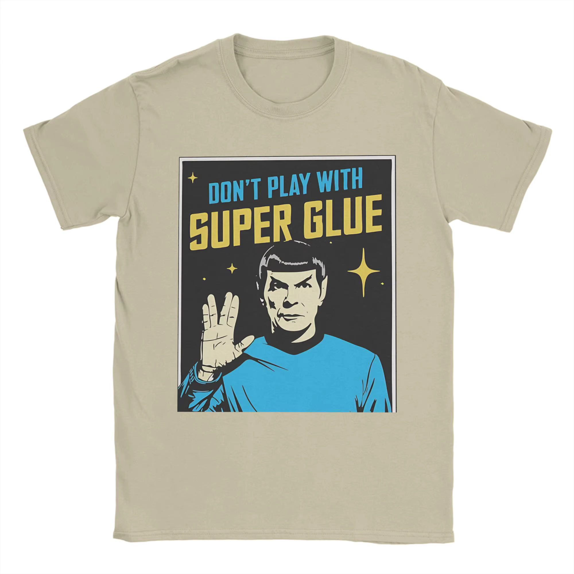 T-shirt en coton pour hommes, Vintage, col rond, à manches courtes, classique, Don't Play With Super
