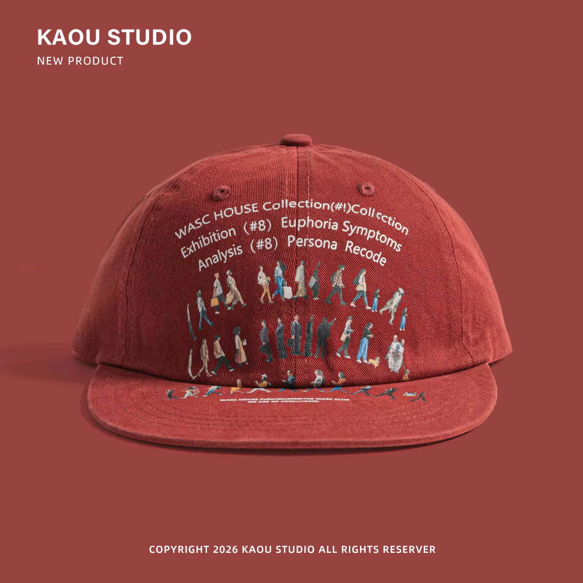 Casquette de baseball rétro américaine pour hommes et femmes, visière plate, chapeau de soleil polyv