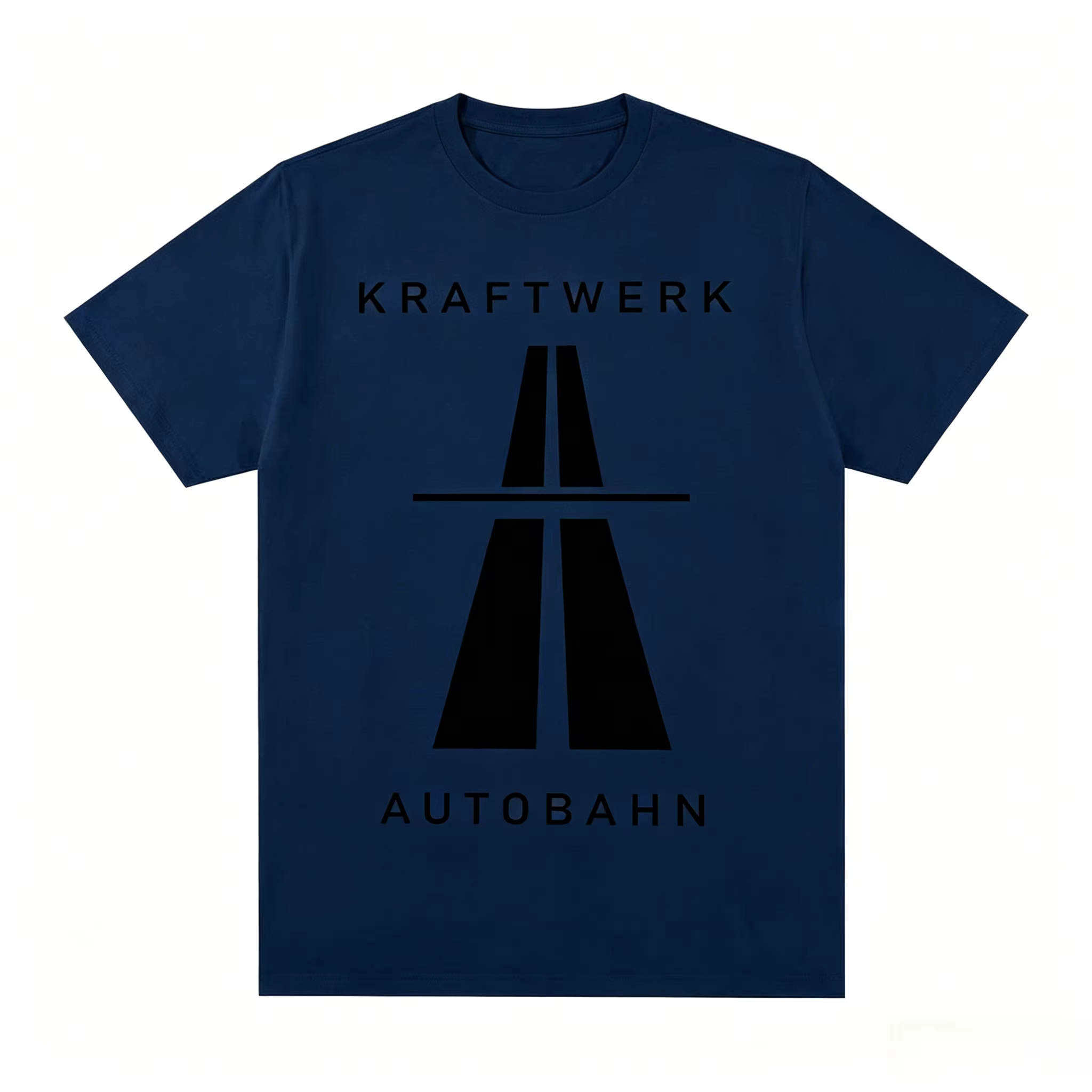 Kraftwerk Autobahn Music T-shirt vintage électronique synthétiseur Neu! Krautrock T-shirt en coton p