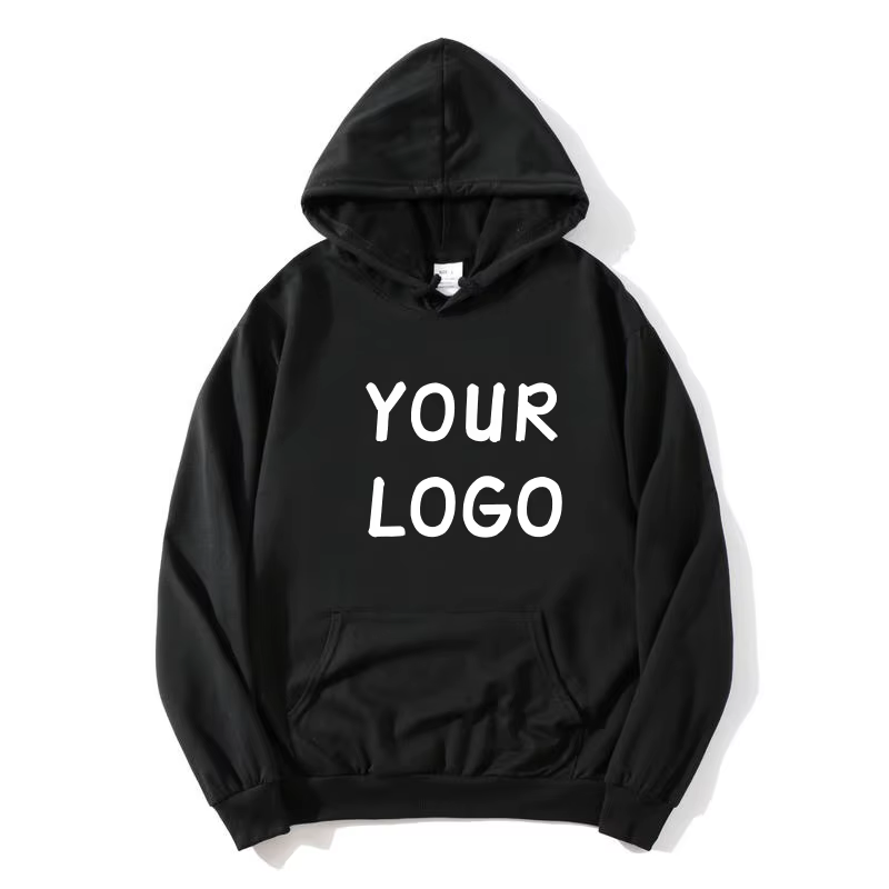 Sweat à capuche imprimé personnalisé pour hommes et femmes, pull à capuche à manches longues, street