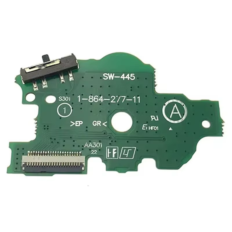 Pièces de rechange pour PSP 1000 2000 3000, accessoires, bouton marche/arrêt, circuit imprimé PCB, 1