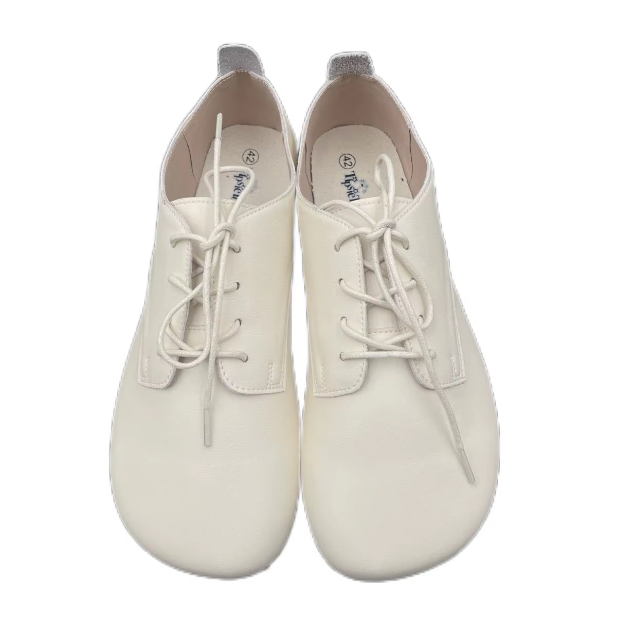 Tipsietoes nouveau printemps automne pieds nus en cuir véritable femmes Sneaker avec zéro goutte pla
