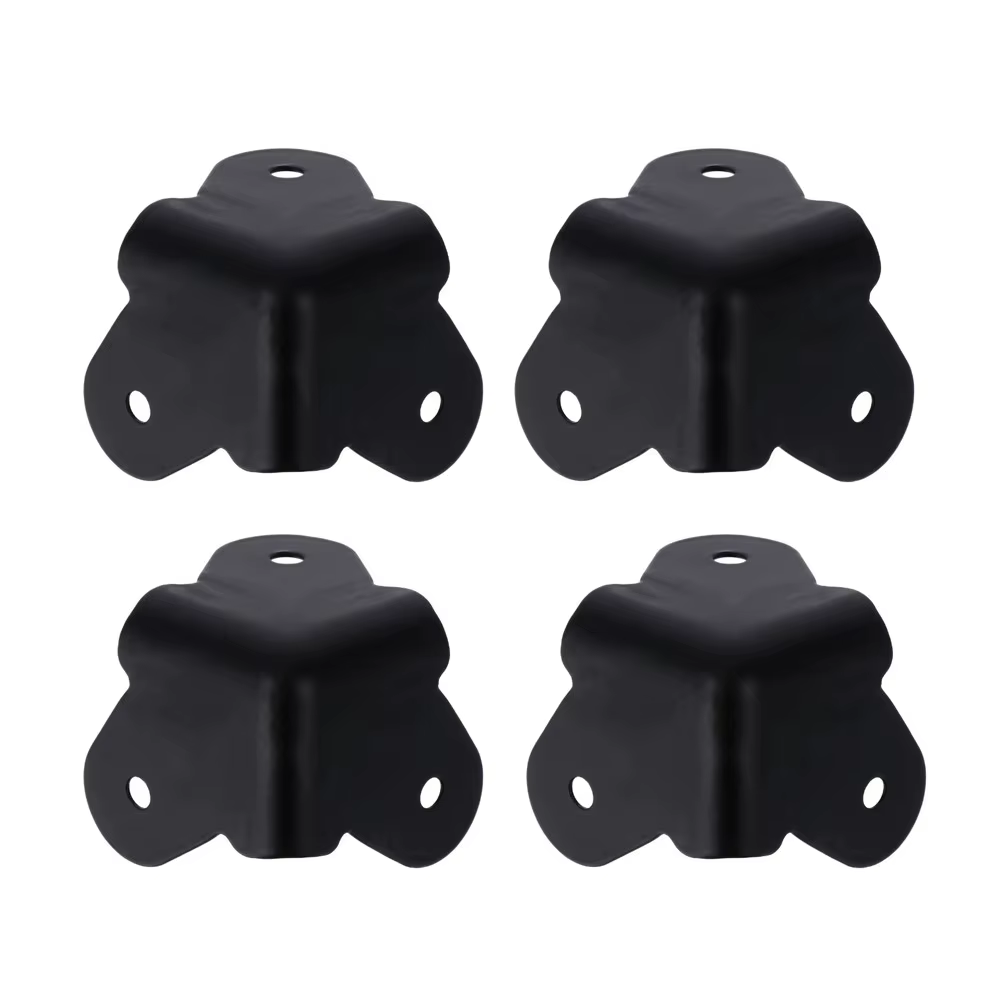 Accessoires de protection pour la maison : Protège-coins noirs pour enceintes, protections d'angle e
