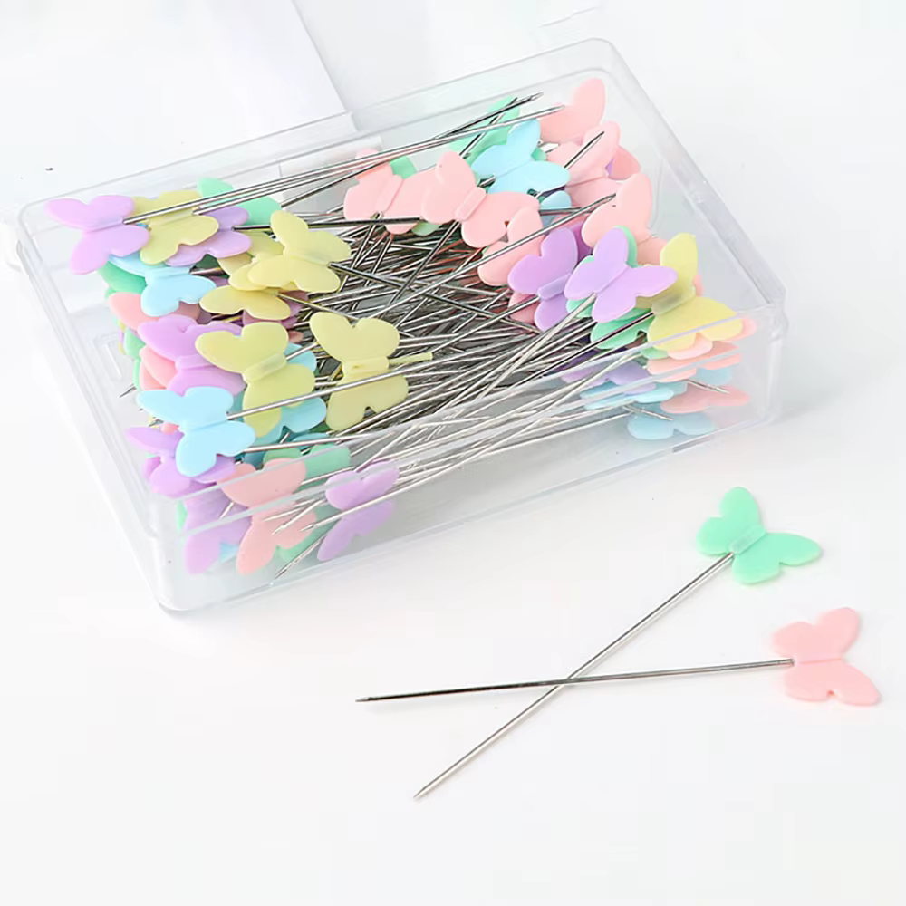 100 pièces épingles de couture broderie Patchwork broches couture broderie Quilting outils aiguille 