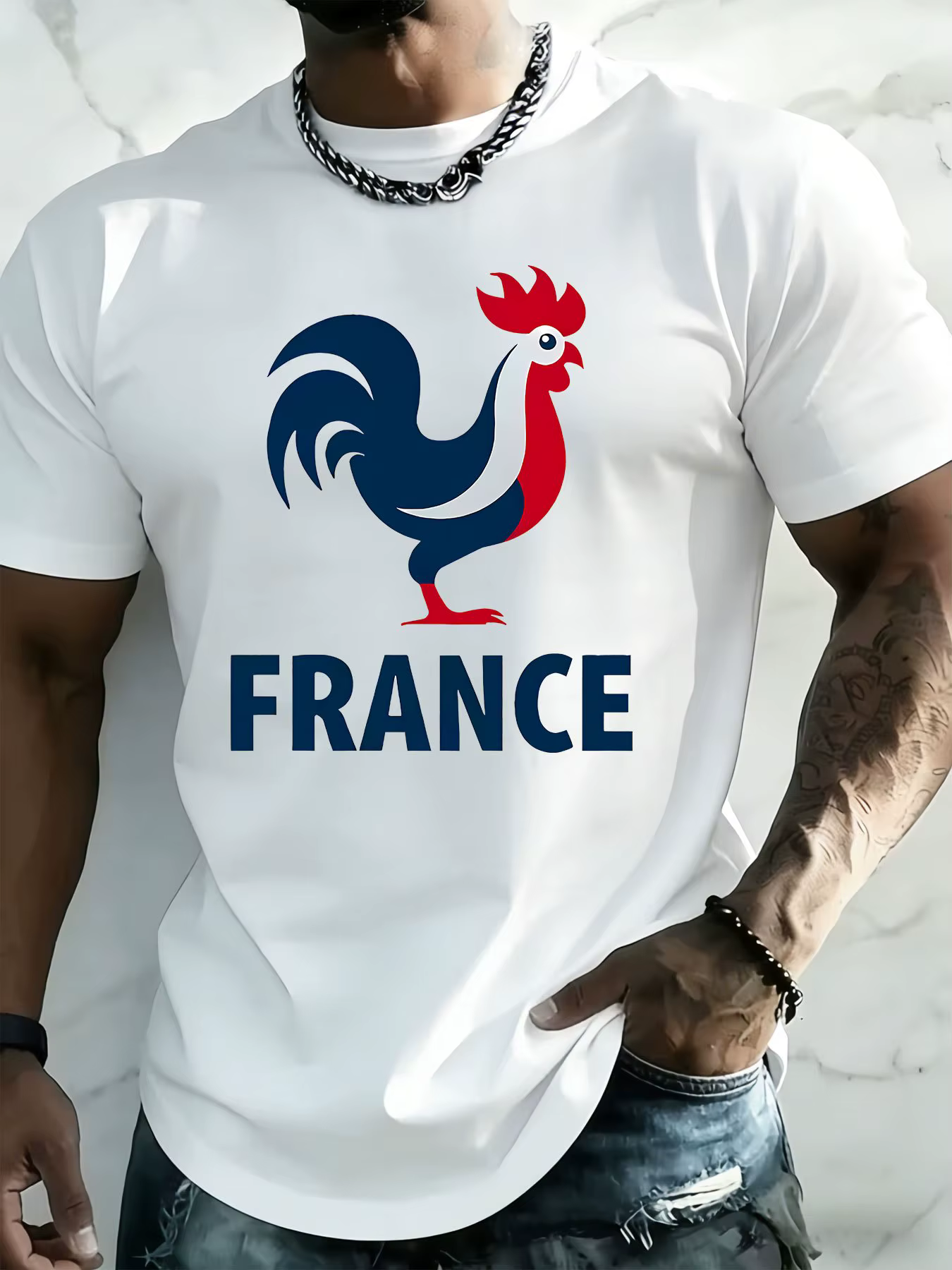 T-shirt pour homme avec motif humoristique et lettres, style streetwear décontracté, coupe oversize,