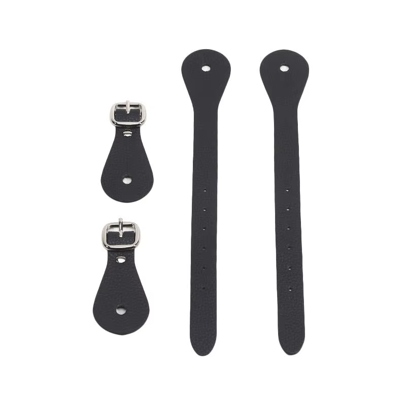 1 paire de sangles de botte d'équitation réglables de qualité supérieure, durables, de style britann