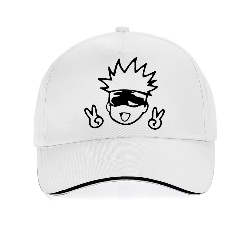 Casquette de baseball en coton pour hommes, avec motif graphique Jujutsu Kaisen, Gojo Satoru, Yuji I