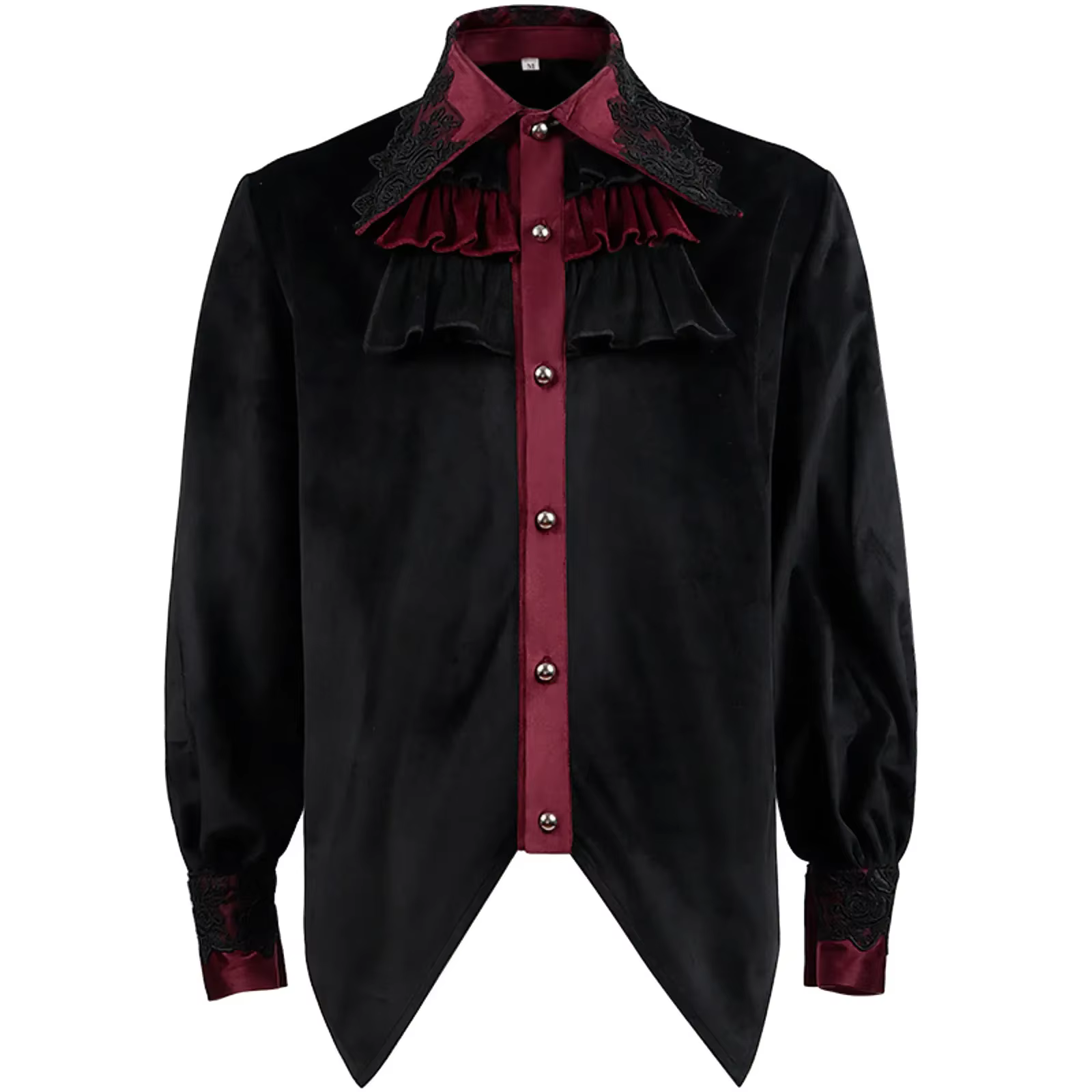 Chemises pour hommes de style victorien, Renaissance, Steampunk, médiéval, à manches longues, tuniqu