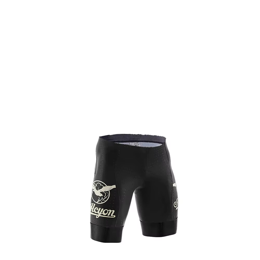 Maillot de Cyclisme Noir pour Homme, Vêtement de Vélo de Route, Cuissard à Bretelles Trempé, Paris R